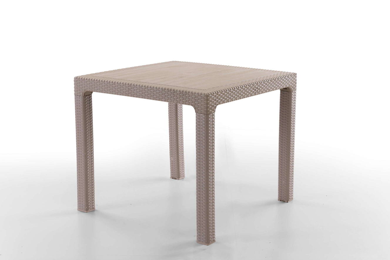Rattan Table 90x90 - Image 3 of 3