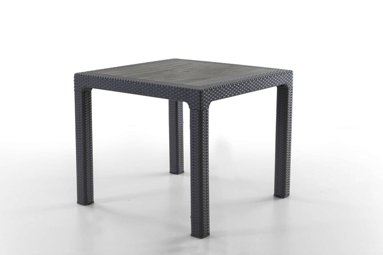 Rattan Table 90x90 - Image 1 of 3